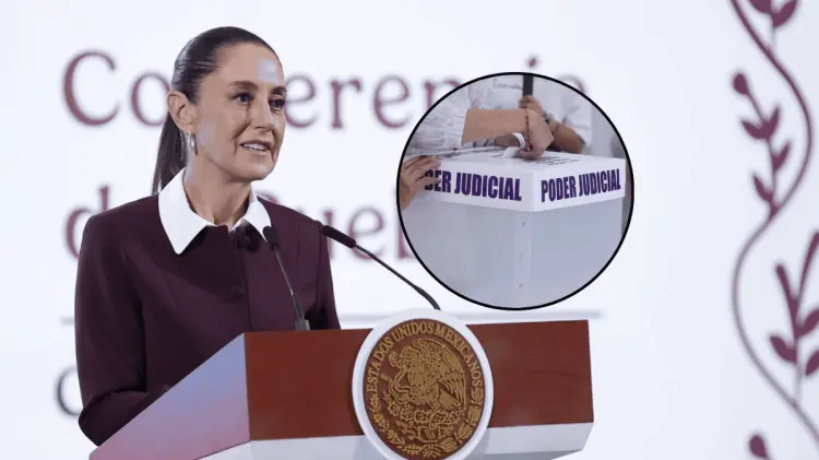 La Mandataria aseguró que sí puede llamar a que la ciudadanía participe. (Foto: El Universal)