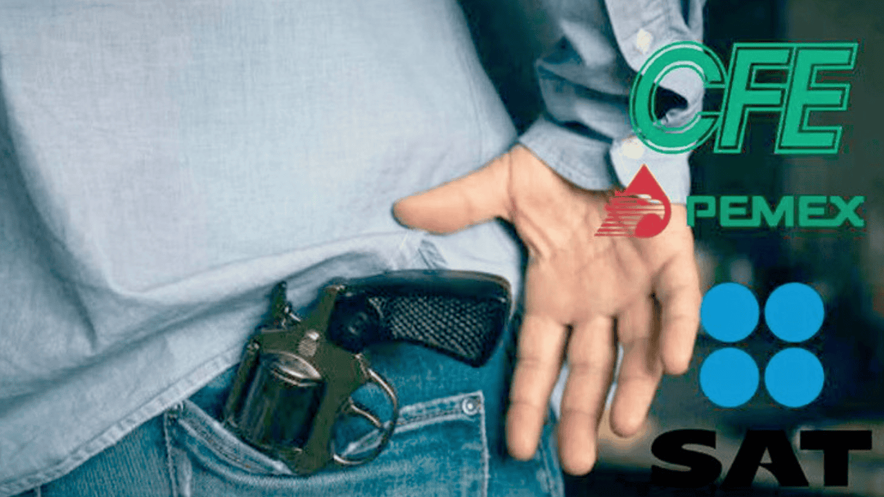Avalan portación de armas a personal del SAT, CFE y Banxico