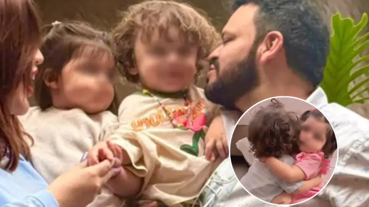 Llamó la atención el gran parecido que tiene la niña con su padre Christian Nodal. (Foto: Especial)