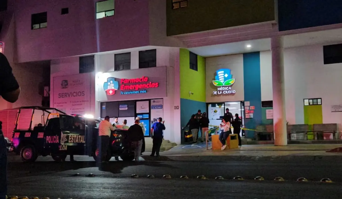 Grupo armado ingresa a clínica privada de Culiacán y asesina a paciente