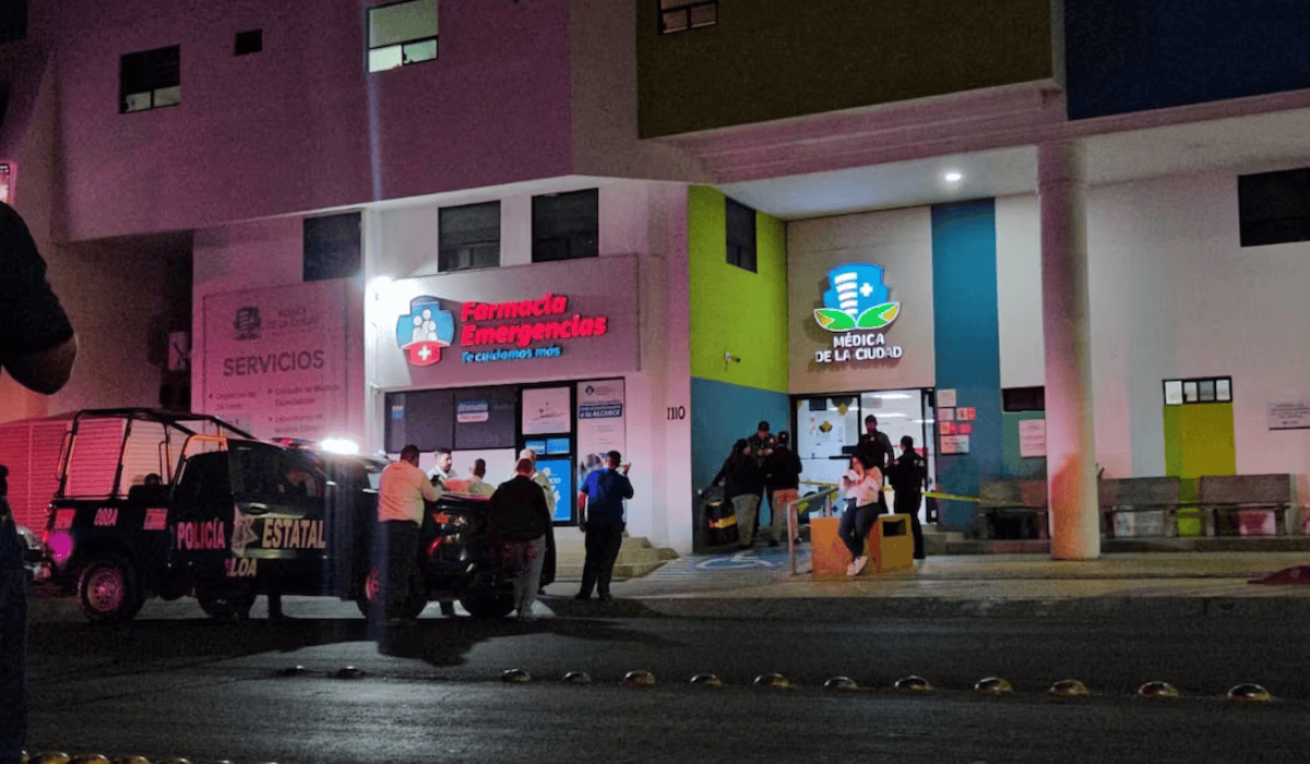 Grupo armado ingresa a clínica privada de Culiacán y asesina a paciente