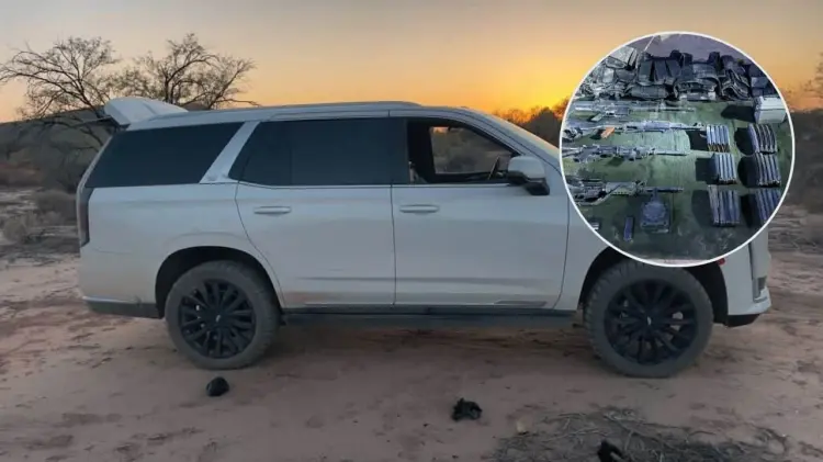 Operativo fue en Ajo, Arizona. (Foto: Especial / EXPRESO)