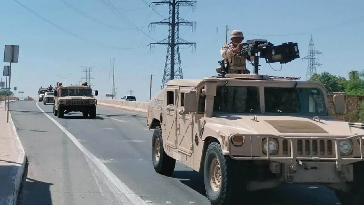 Llegan 200 militares a la frontera de Nogales para reforzar seguridad