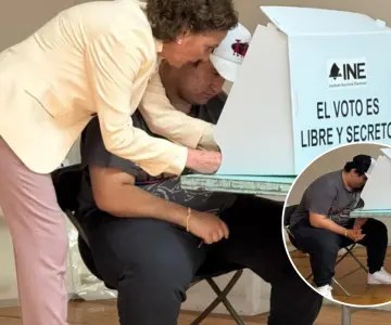 Jesús Ernesto, hijo menor de AMLO, vota por primera vez