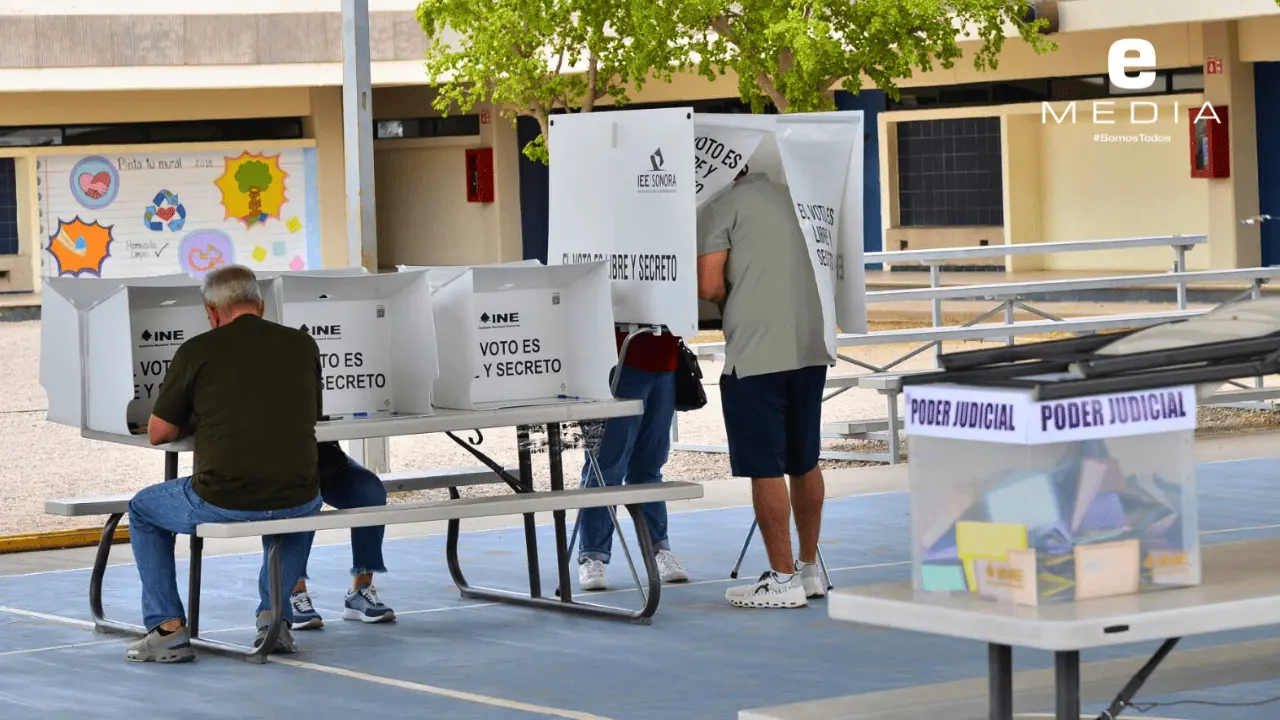 Finaliza en Sonora elección histórica de jueces y magistrados