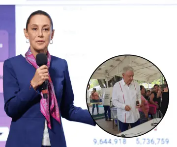 Se ve muy bien: Sheinbaum sobre reaparición de AMLO en elección judicial