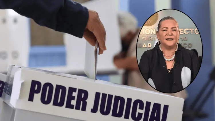 Guadalupe Taddei, consejera presidenta del INE. (Foto: EXPRESO)