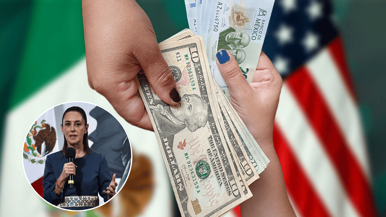 Claudia Sheinbaum atribuye baja en remesas a política migratoria de Trump
