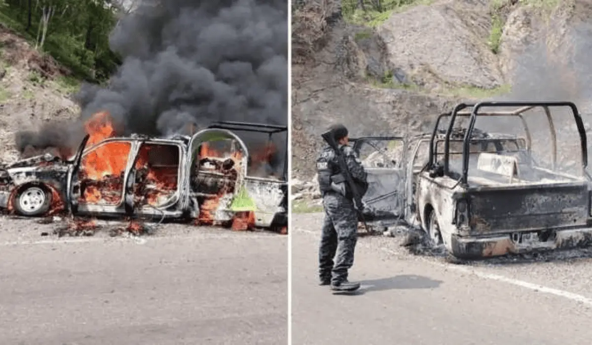 Emboscada a policías estatales deja cinco elementos sin vida en Chiapas