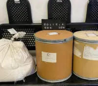 Nogales: Aseguran dos tambos con polvo blanco en su interior
