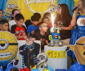 Gael Eduardo celebra sus 8 años