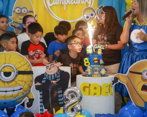 Gael Eduardo celebra sus 8 años