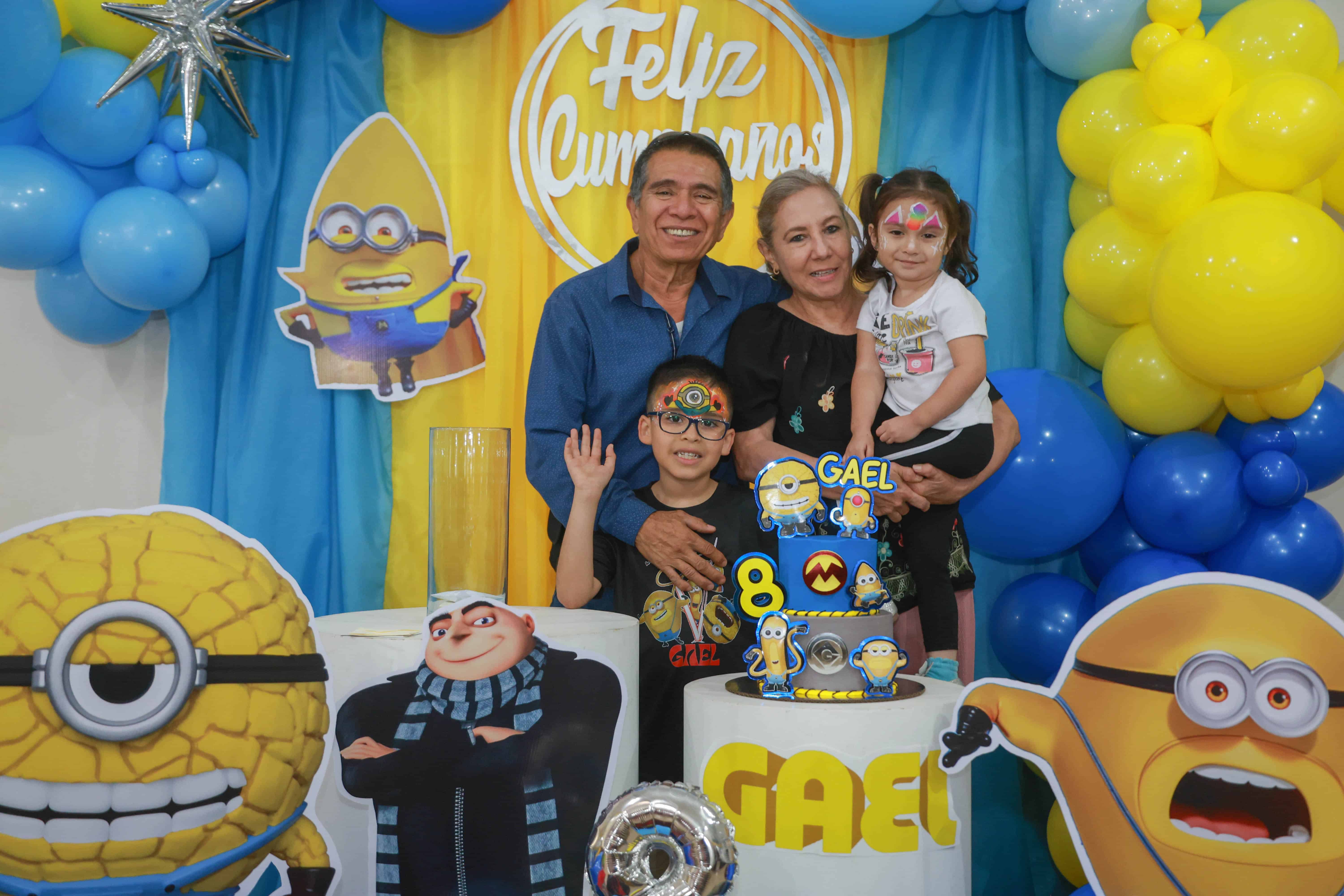 Gael Eduardo celebra sus 8 años