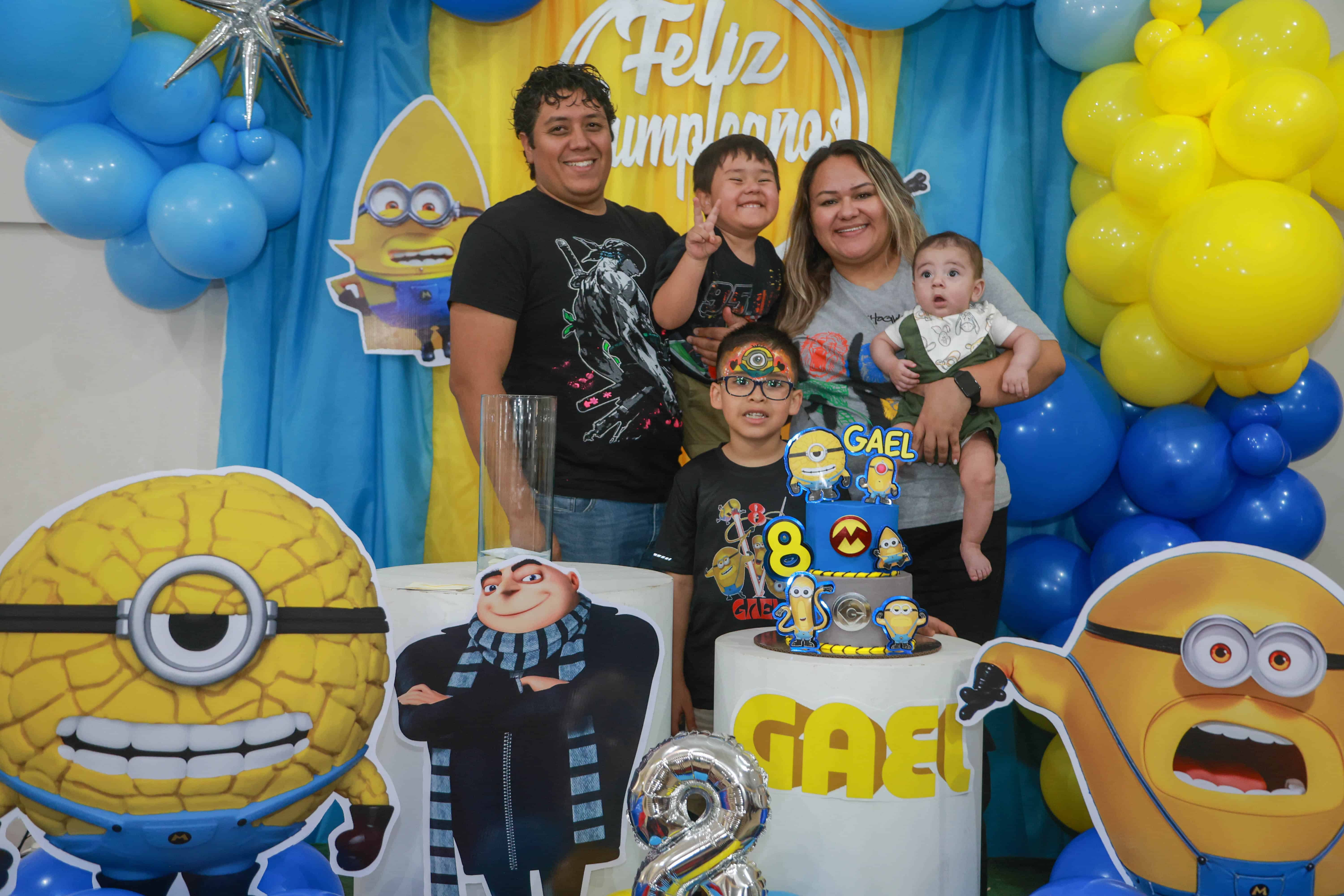 Gael Eduardo celebra sus 8 años
