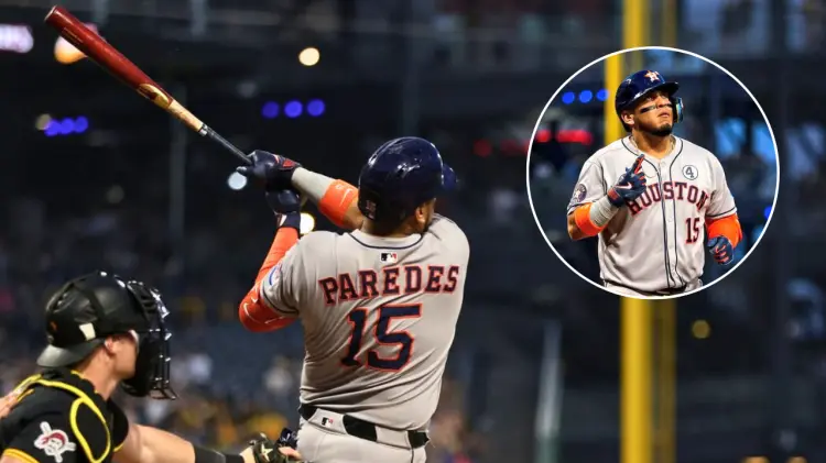 Paredes llegó a 12 cuadrangulares en la temporada con Astros de Houston. (Foto: Cortesía)
