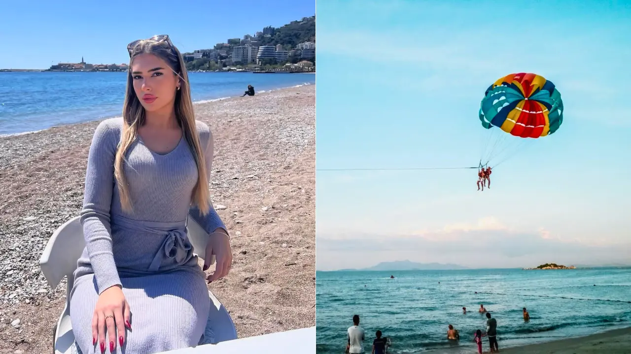 Cae al mar y muere joven influencer durante vuelo en parapente