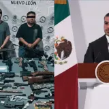 Omar García Harfuch anuncia decomiso de arsenal en Nuevo León