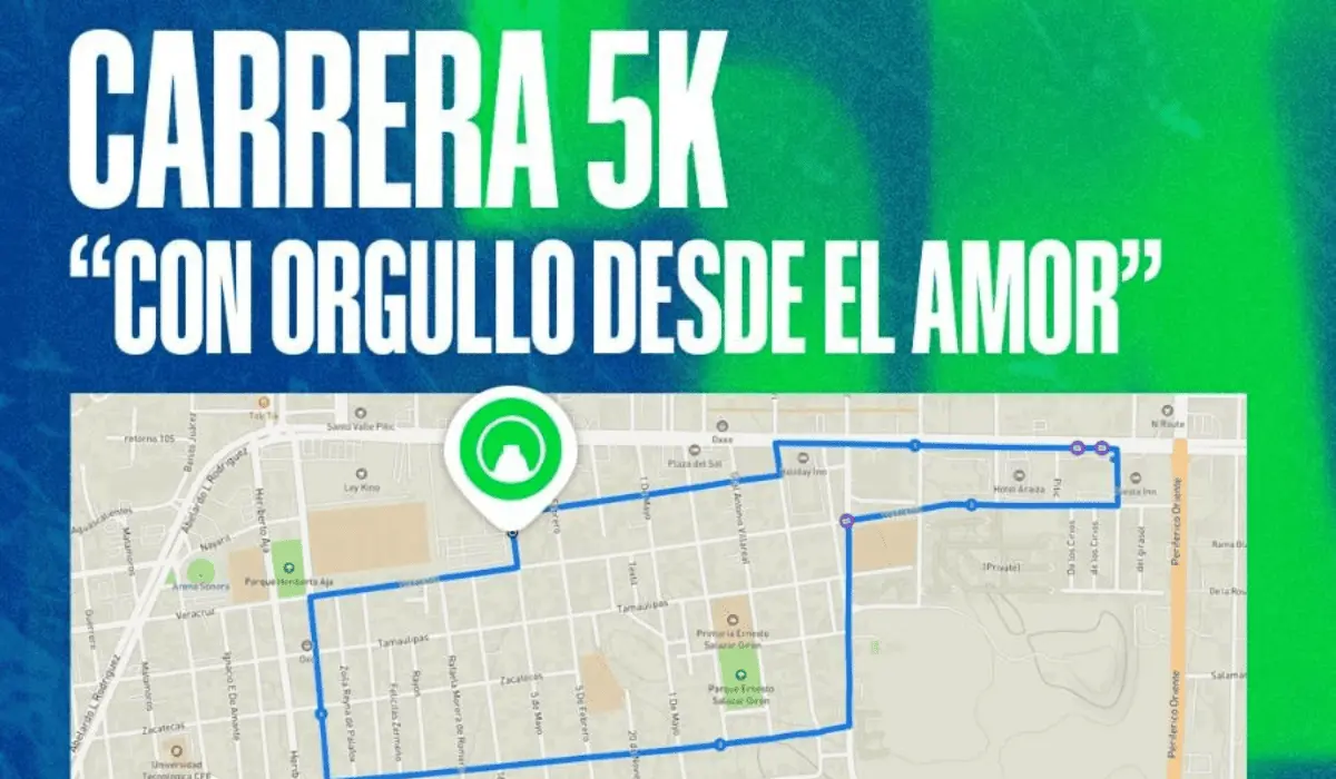 Anuncian carrera 5K Con Orgullo Desde el Amor en Hermosillo