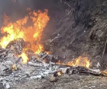 Confirman muerte de 3 hombres en caída de avioneta en Chiapas