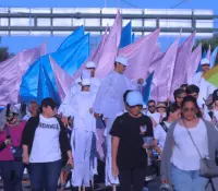 Familias marchan por justicia a 16 años del incendio de la Guardería ABC