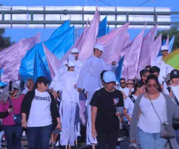 Familias marchan por justicia a 16 años del incendio de la Guardería ABC