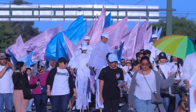 Familias marchan por justicia a 16 años del incendio de la Guardería ABC