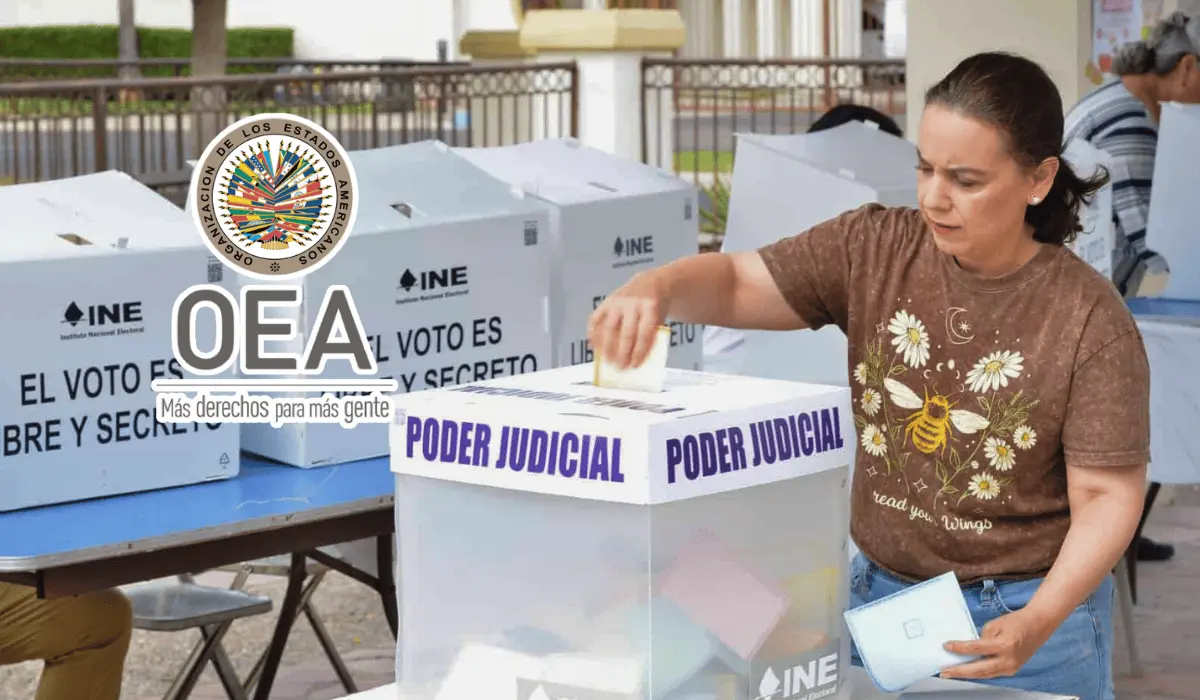 Emite OEA  informe preliminar sobre la elección judicial en México