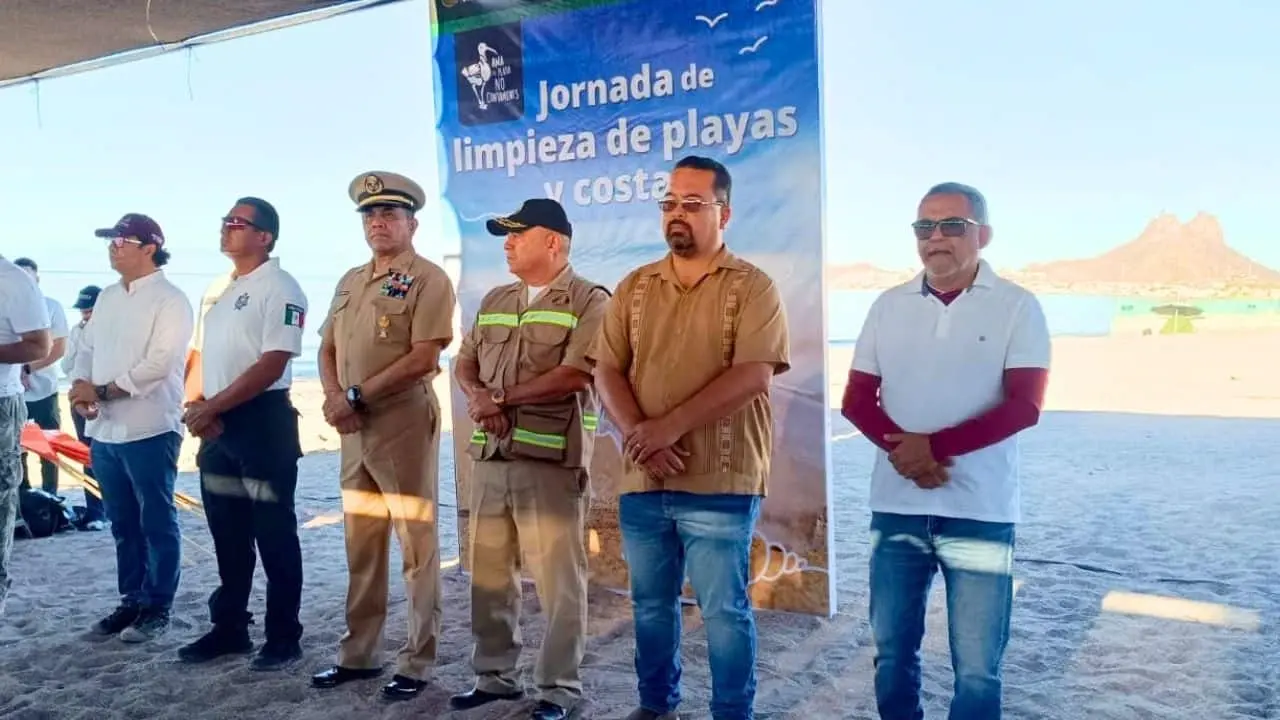 Inicia jornada de limpieza de playas en San Carlos