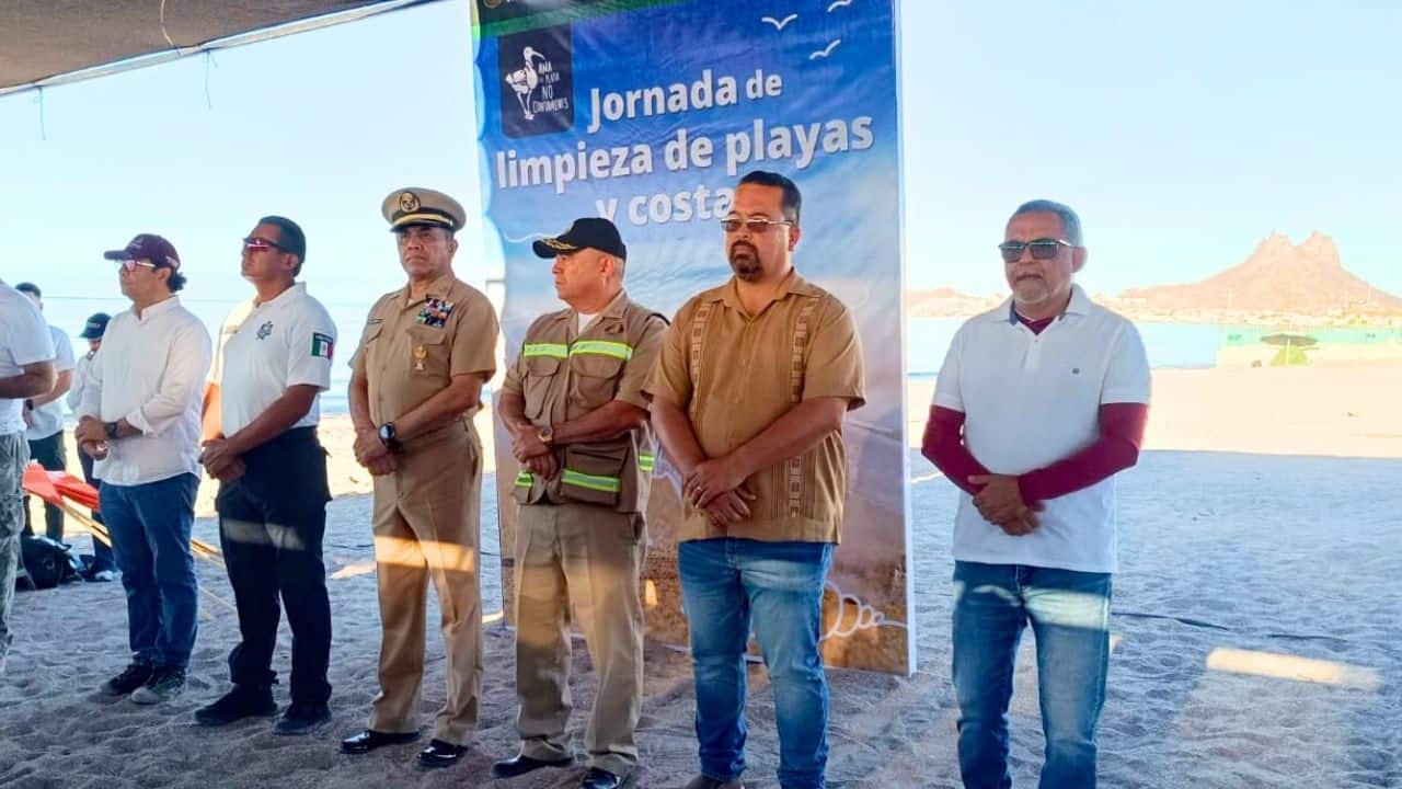 Inicia jornada de limpieza de playas en San Carlos