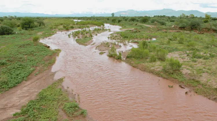 Comunidades del Río Sonora conmemoran 11 años del derrame. (Foto: Especial / EXPRESO)