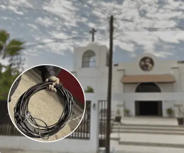 Sorprenden a hombre robando cableado en iglesia de la colonia Cuauhtémoc
