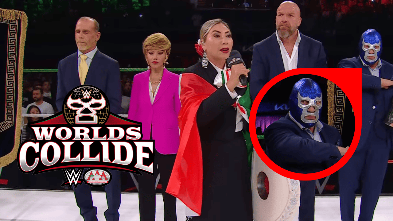 Deyra Barrera altera letra del Himno Nacional en evento de WWE