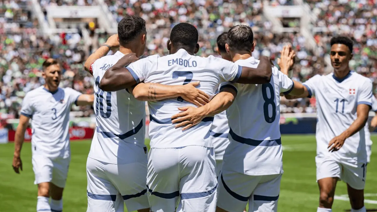 México pierde ante Suiza en amistoso previo a la Copa Oro 2025