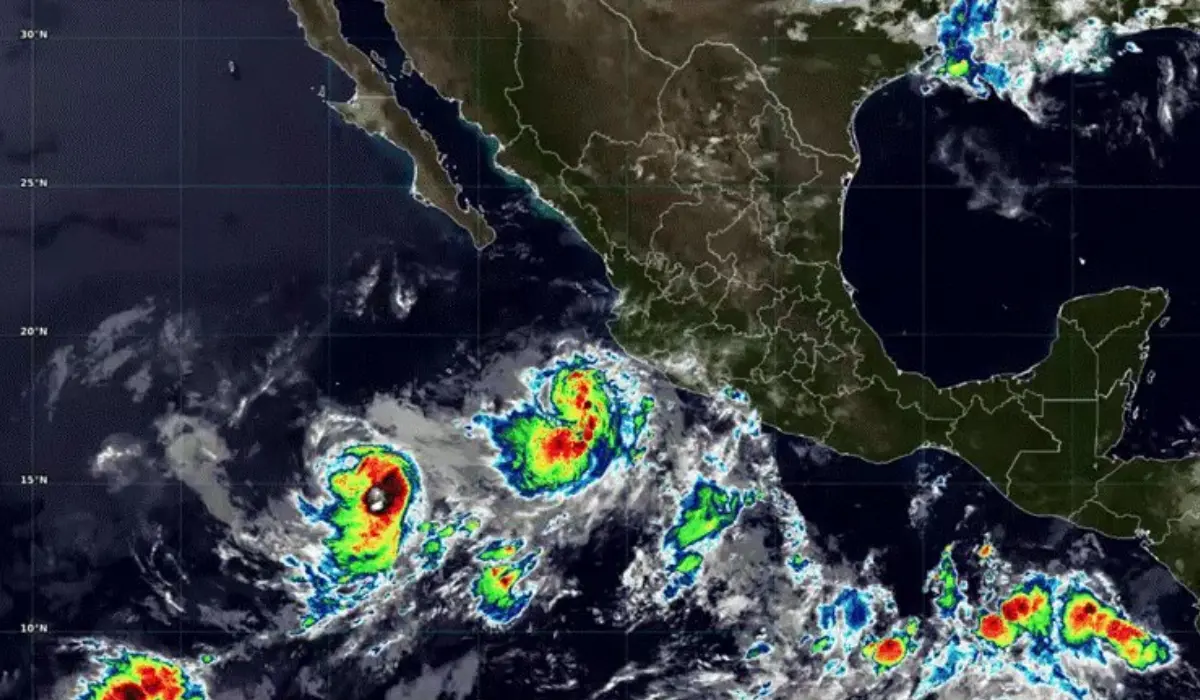 Activan Alerta Verde en estados del Pacífico por huracán Bárbara