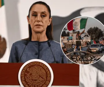 Llama Sheinbaum a la paz ante manifestaciones por redadas en Los Ángeles