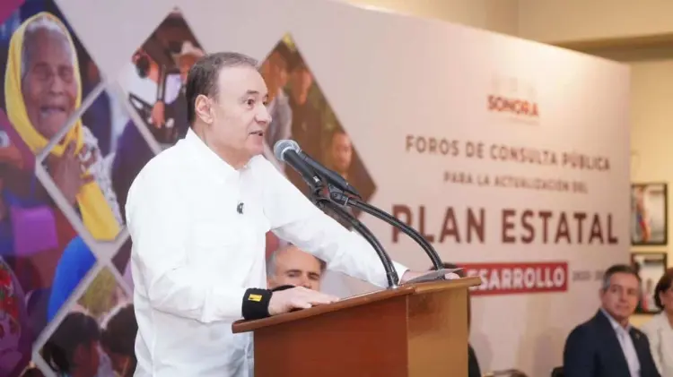 Alfonso Durazo Montaño, gobernador de Sonora. (Foto: Especial/Cortesía)