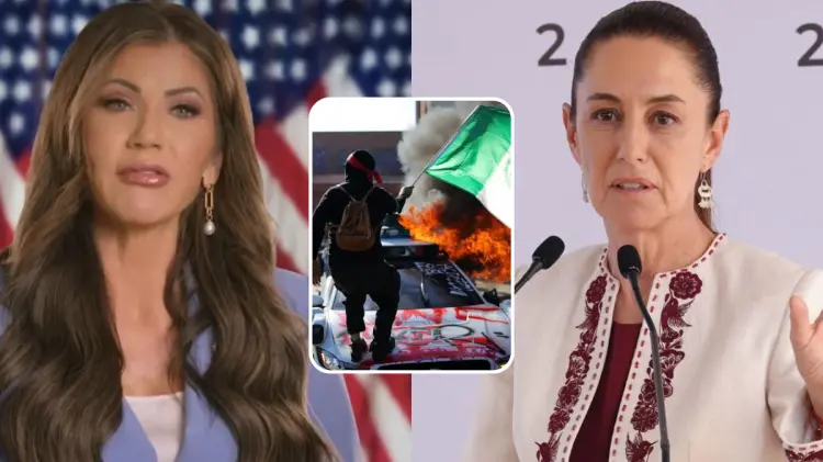 Sheinbaum criticó los actos violentos cometidos durante las protestas. (Foto: Especial)