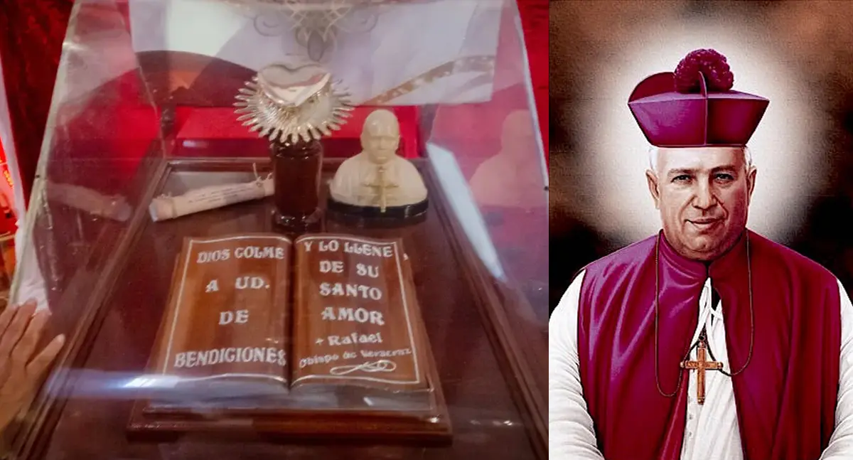 Reliquia de San Rafael Guízar y Valencia llega a Hermosillo