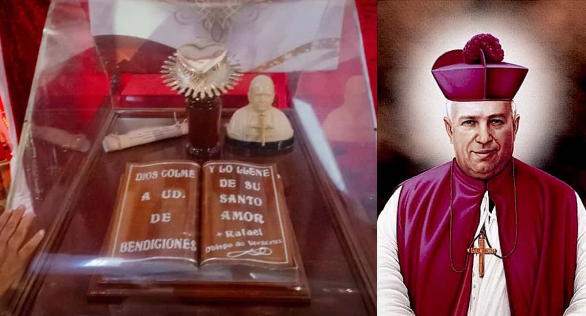 Reliquia de San Rafael Guízar y Valencia llega a Hermosillo