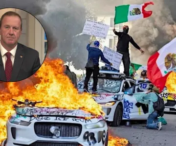 Proponen cuadruplicar impuesto a remesas tras disturbios en Los Ángeles