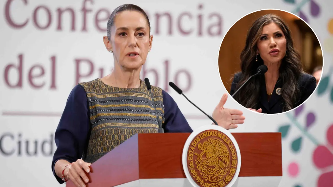 Absolutamente falsa acusación de Kristi Noem: Claudia Sheinbaum