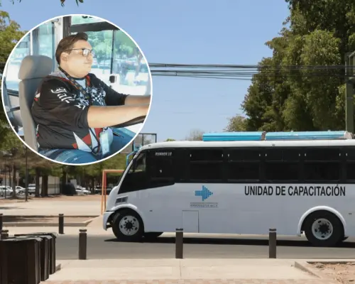 Capacitan a conductores de camiones de transporte urbano en Hermosillo