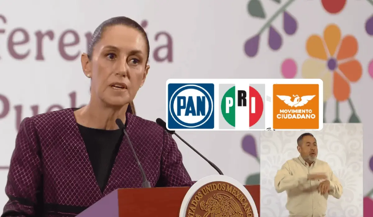 Culpa Sheinbaum a la oposición de incentivar acusaciones de Estados Unidos