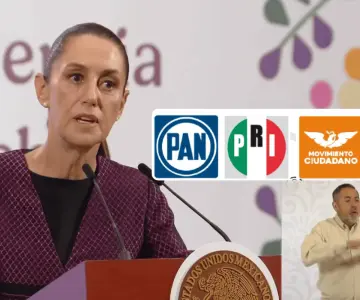 Culpa Sheinbaum a la oposición de incentivar acusaciones de Estados Unidos