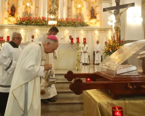 Ofrecen misa para recibir reliquias de San Rafael Guízar y Valencia