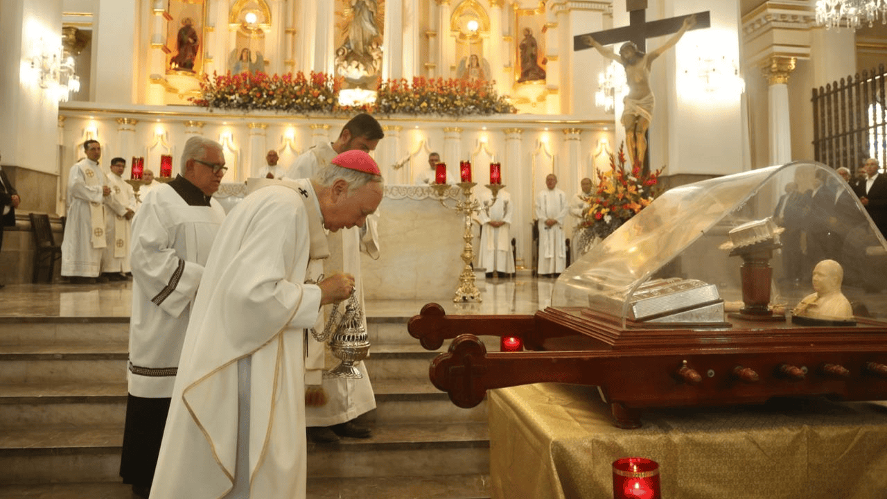 Ofrecen misa para recibir reliquias de San Rafael Guízar y Valencia