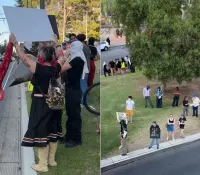 Tucson se suma a protestas contra redadas; marcha fue pacífica