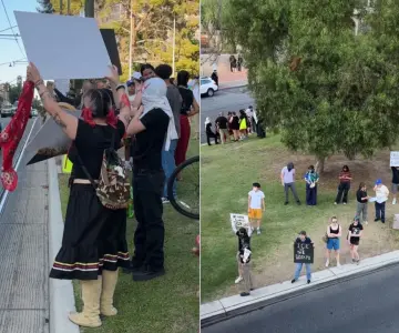 Tucson se suma a protestas contra redadas; marcha fue pacífica