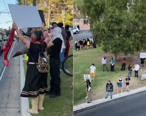 Tucson se suma a protestas contra redadas; marcha fue pacífica
