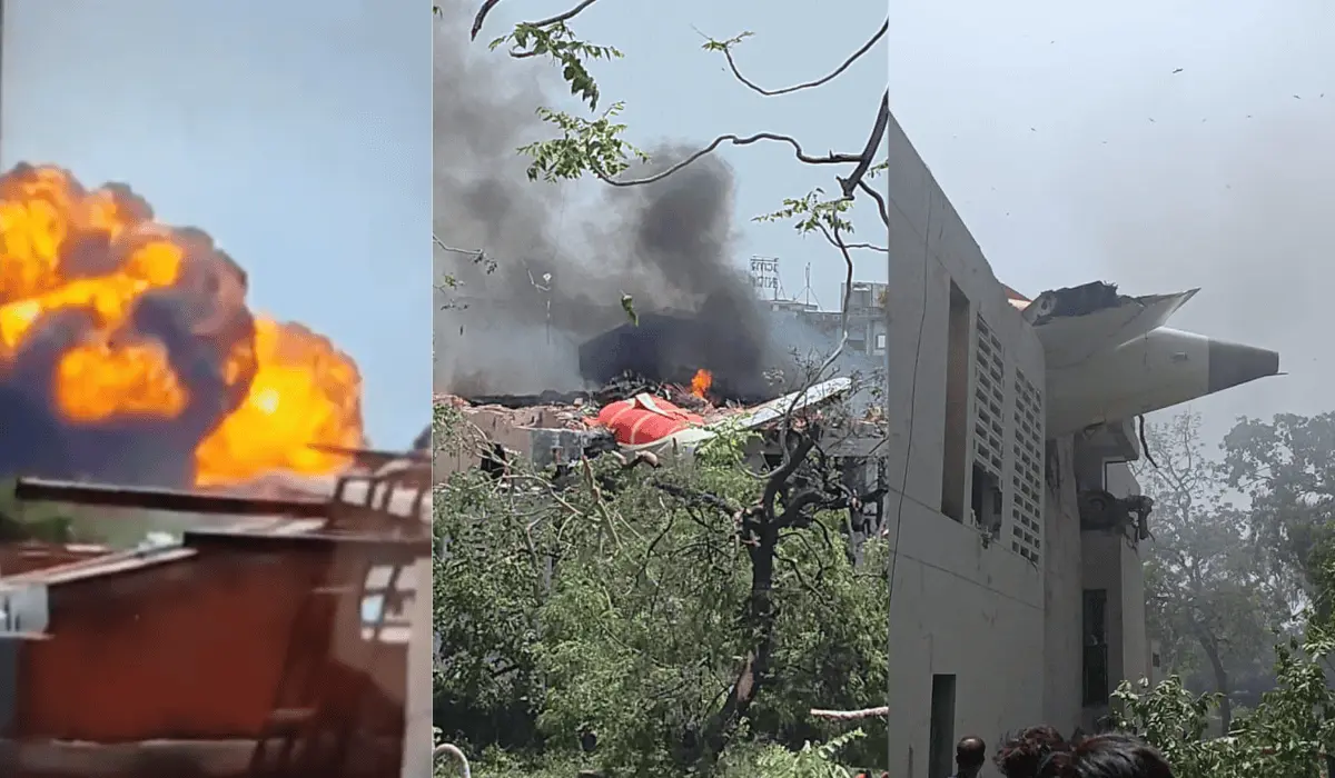 Avión de Air India se estrella en Ahmedabad con más de 240 pasajeros a bordo